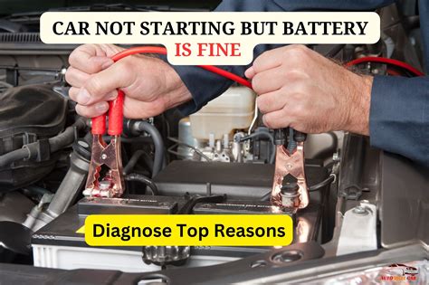 Car not starting but battery is fine. Things To Know About Car not starting but battery is fine. 